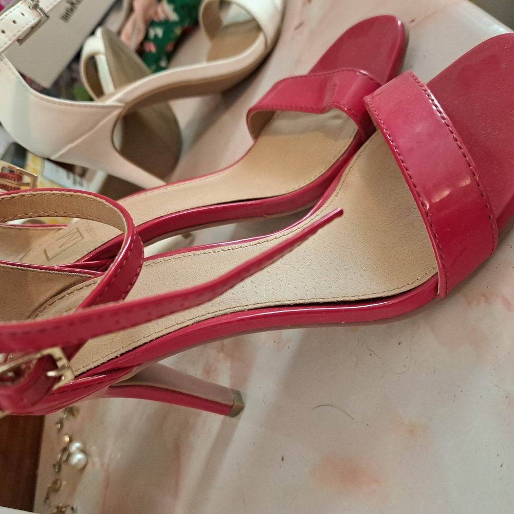 Elegant Pink Strappy Heels